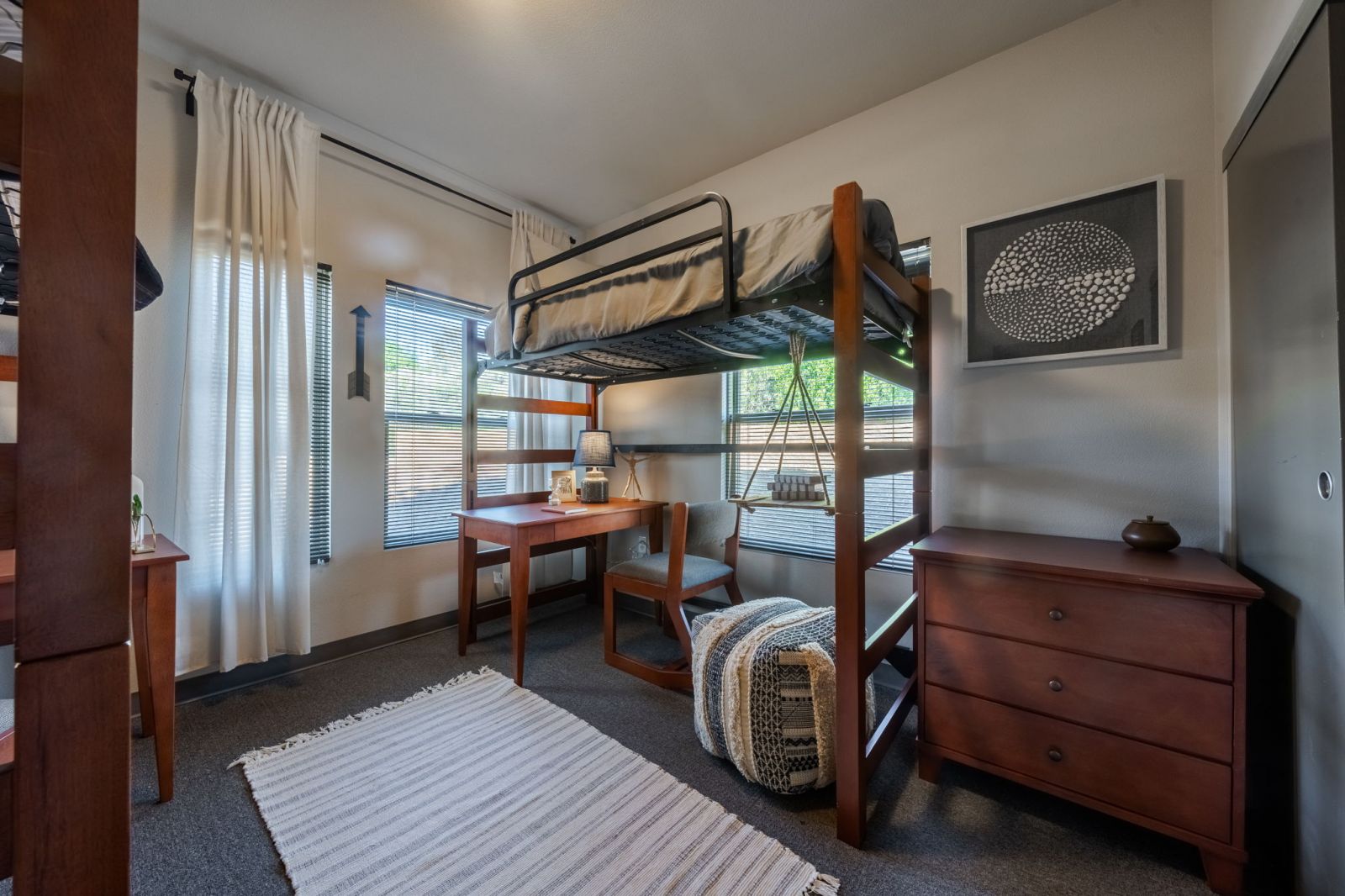 claremont collegiate furnished claremont student apartments shared bunkbed room