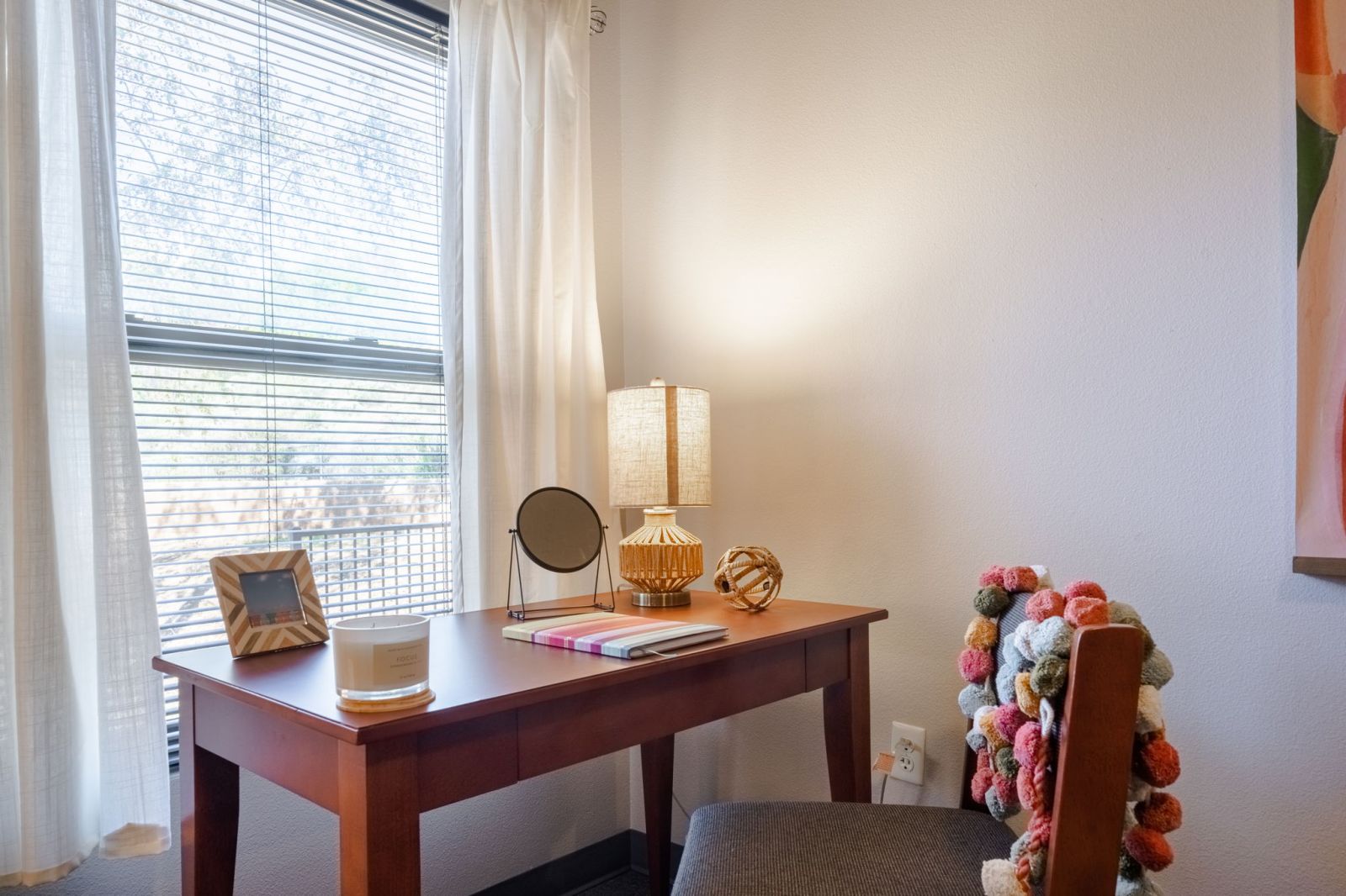 claremont collegiate claremont collegiate apartments desk with view of window